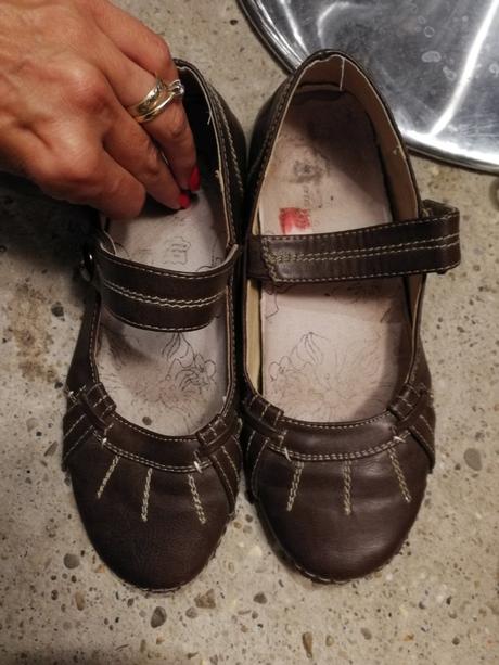 Kožené topanky, baťa,35