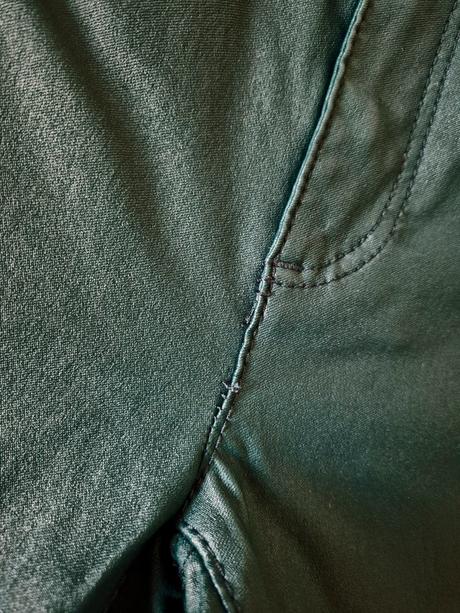 Tmavozelené kožené rifle, orsay,32