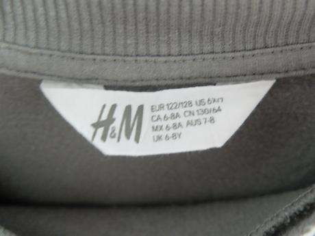 Mikina hm 122/128, h&m,122