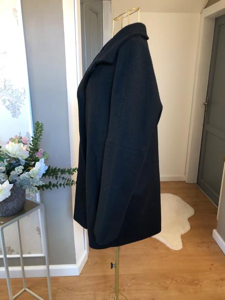 Flame čierny kabát, m