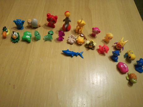 Zvieratka z kinderier, do adventneho kalendara 25,