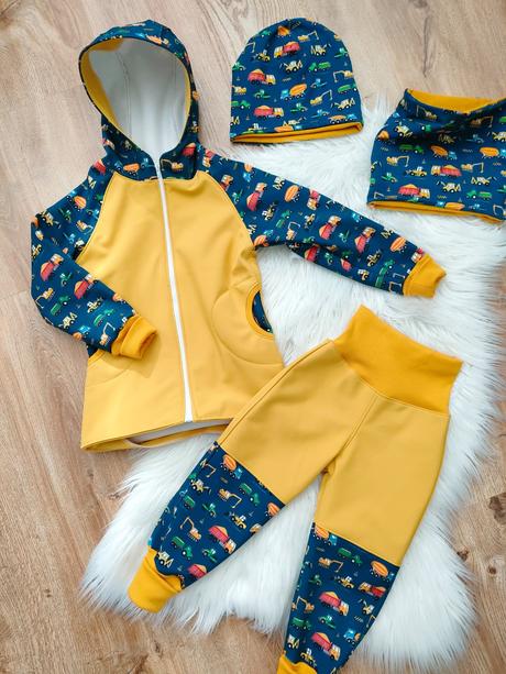 Prechodné softshellove nohavice /bunda, 74 - 134