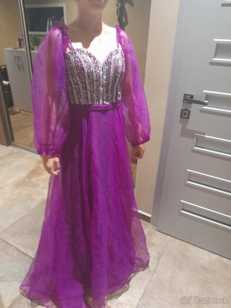 Spolocenske saty na ples, stuzkovu, s