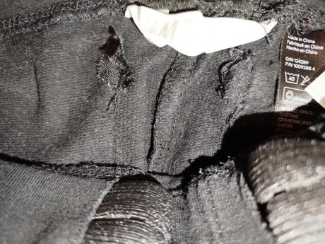 Mierne zateplené džegíny s nastaviteľným pásom, h&m,122