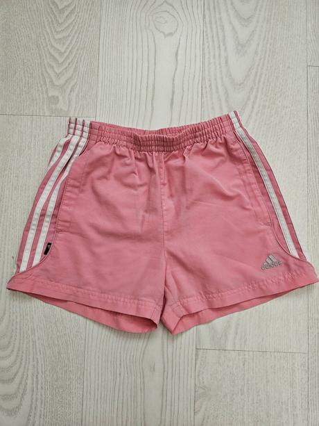 Bledoružove kraťasy adidas, adidas,140