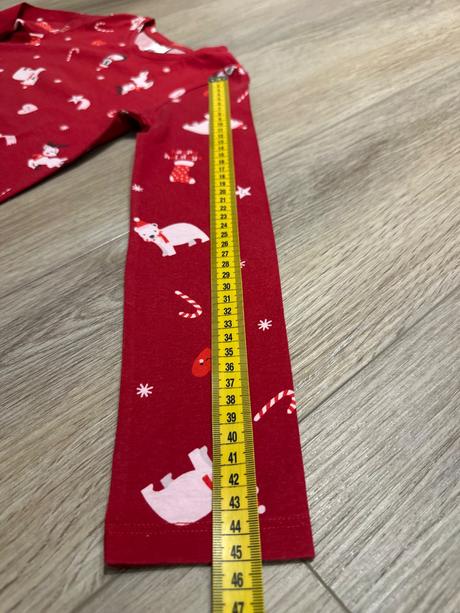 Vianočné pyžamko h&m 122/128, h&m,122