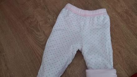 Zateplene nohavice, mothercare,68