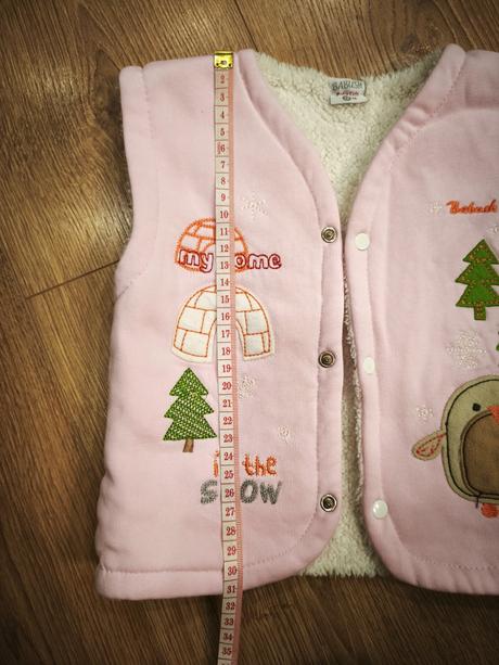 Zateplená vesta, 80