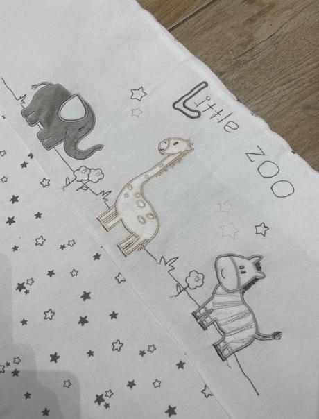 Mantinel do postielky zoo, šírka (cm): 40,dĺžka (cm): 170