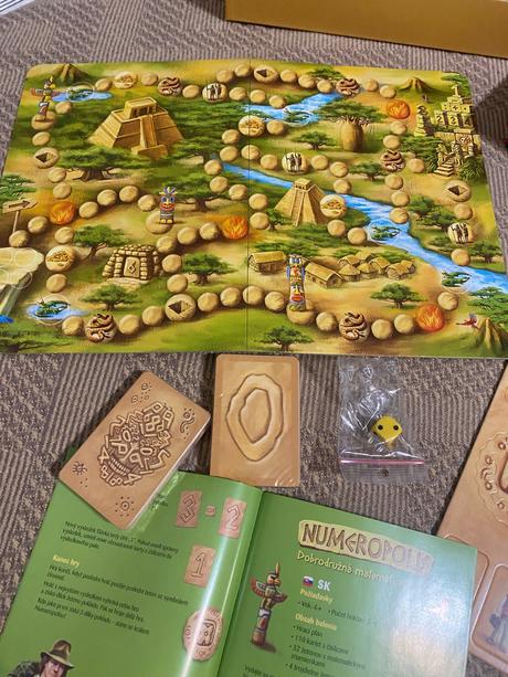 Dobrodružná náučná a vzdelávacia hra numeropolis, 