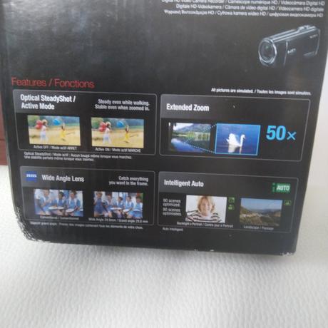 Videokamera sony hdr-cx280e, sony