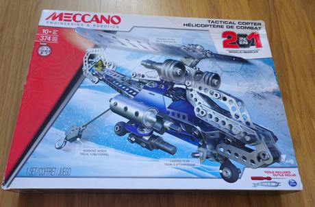 Stavebnica meccano vrtuľník, 