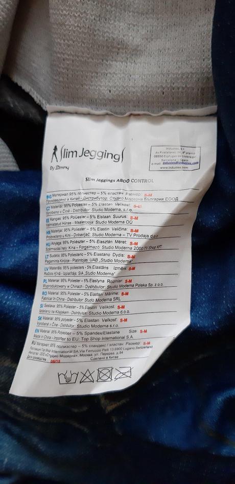 Zoštihľujúce legíny, s