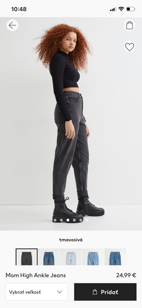 Dámske rifle, h&m,36