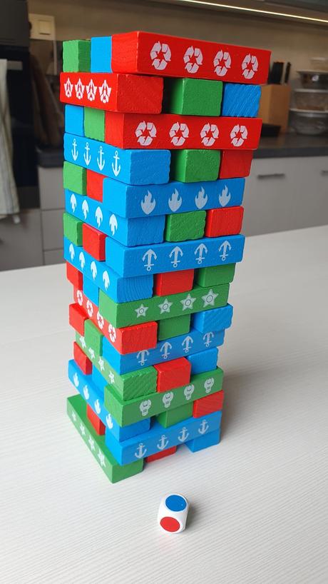 Mix drevených edukačných hračiek, 