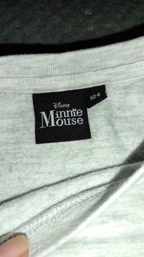 Mikina minnie s flitrami, disney,104