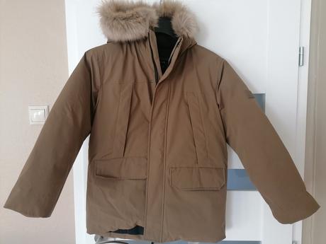 Zimná bunda paperová, zara,164