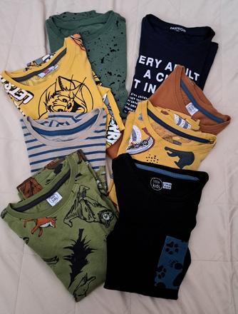 Balík oblečenia 128 - 134, 122–134