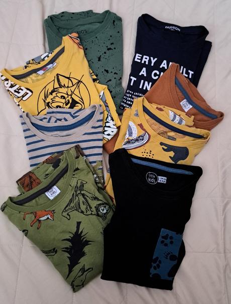 Balík oblečenia 128 - 134, 122–134