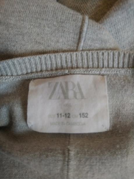 Dievčenský tenký sivý pulóver, zara, 146-152 cm, zara,152