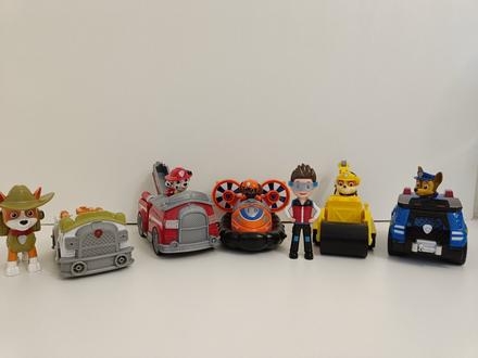 Autá paw patrol/labková patrola,