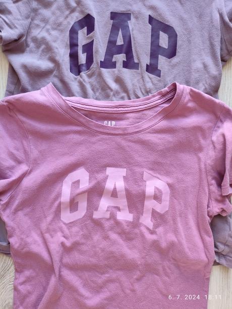 Gap tričká, 2ks, gap,xs