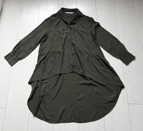 Dlhá jemná košela/šaty zara, zara,m