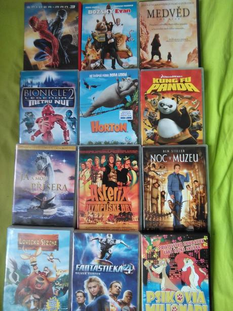 Predám 53 dvd pre deti , na vyžiadanie aj viac...,