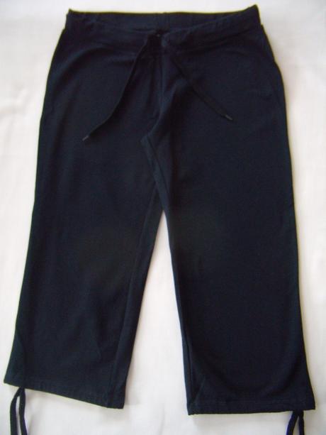 3/4ové tm.modré tepláky v.l, benter,l