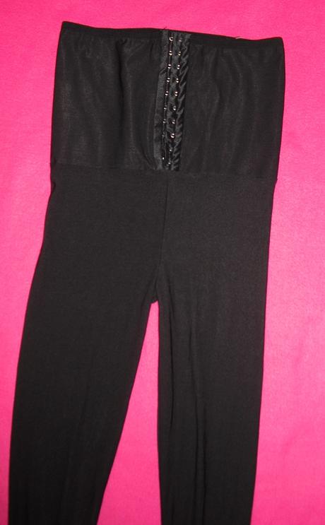 Korzetove s vyssim pasnom stahujuce slim leginky, xs