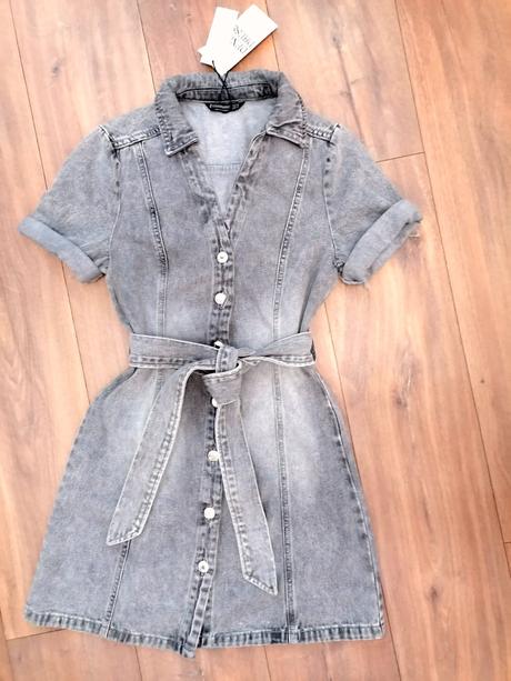 Stradivarius riflové šaty nové, stradivarius,xs