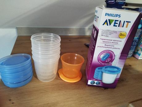 Dózy na príkrmy /mlieko, avent