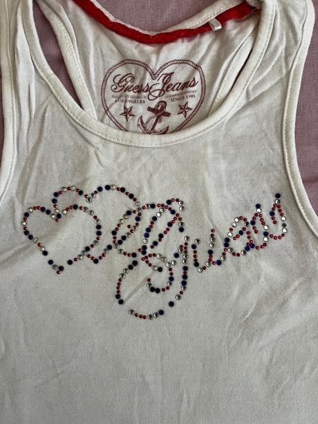 Biele letne tielko guess, guess,116