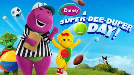 Anglické dvd barney - a super-dee-duper day,