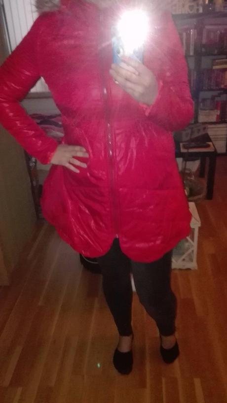 Cervena suknickova bunda, m