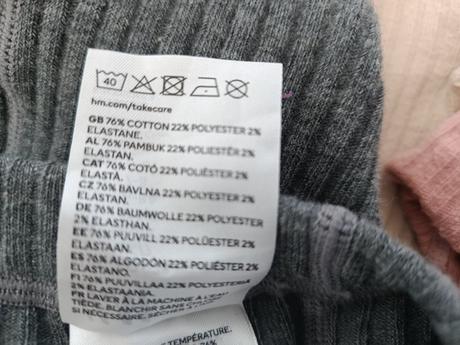 Leginy 8ks, h&m,122
