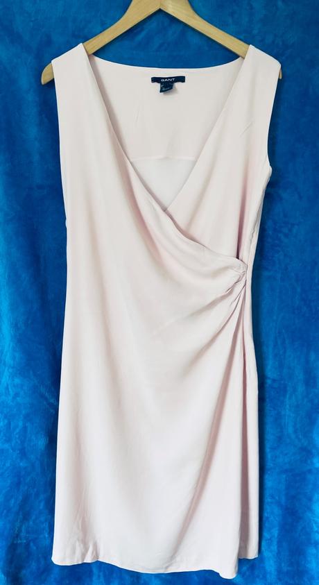 Ruzove midi saty gant, gant,40