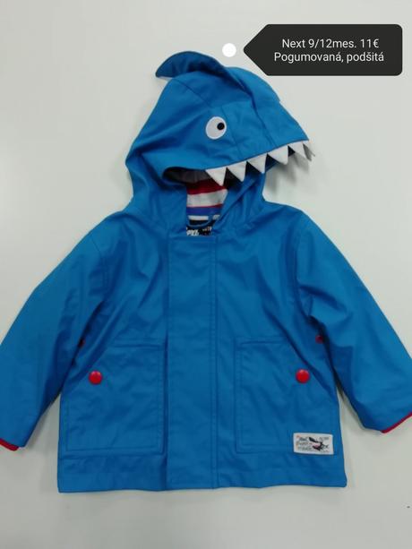 Pogumovaná prechodná bunda, next,80