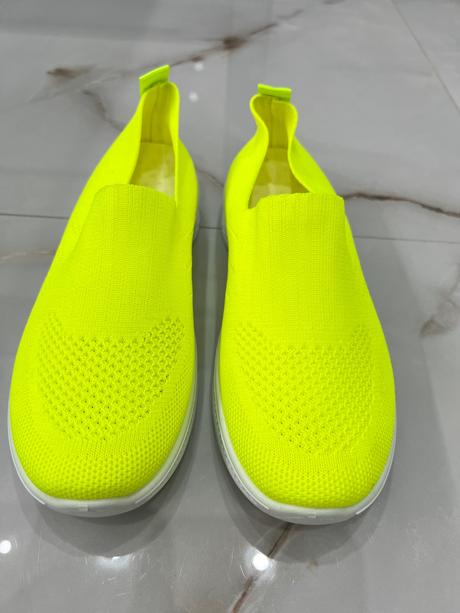 Neónové tenisky 1x obuté, 38