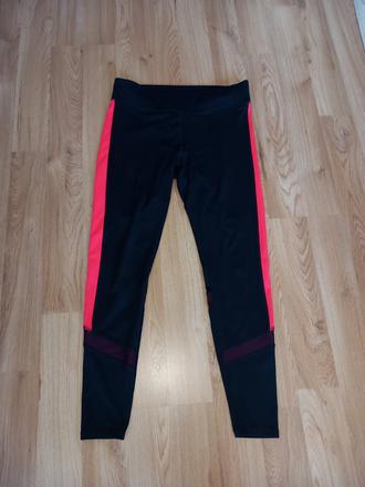 Čierne legíny na cvičenie f&f 38/m, f&f,m