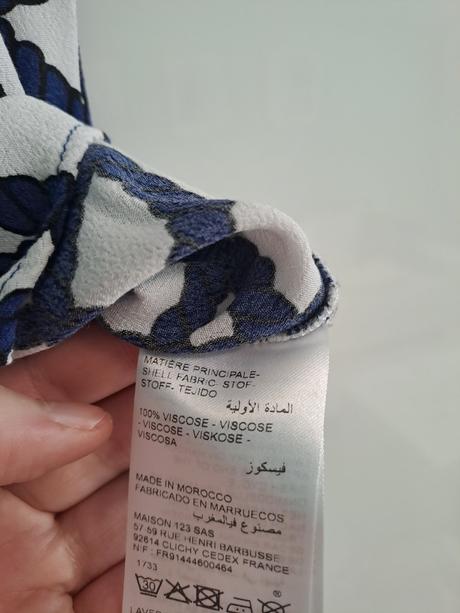 Námornícka blúzka 42/44 xl/xxl, 42