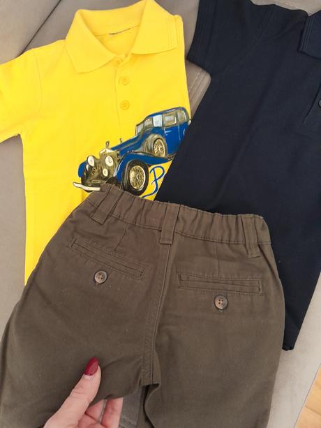 Polokošele znackove 2-3 roky +krátke nohavice chin, 86–98