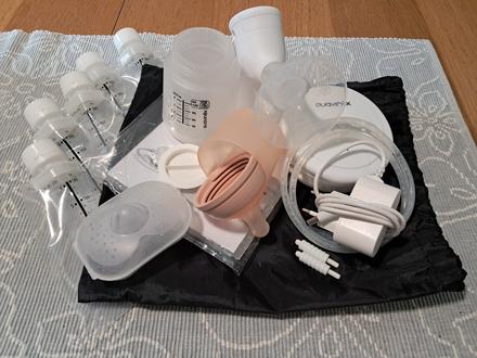 Elektrická odsávačka na mlieko suavinex, 