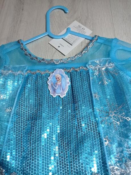 Frozen elsa kostým / šaty na 3-4 rokov v.104 4 rok, 