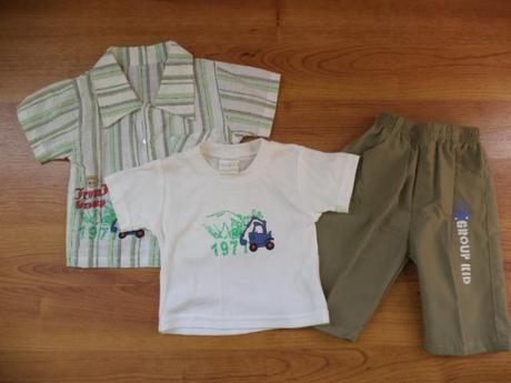 Letná chlapčenská  súprava, lusa,80