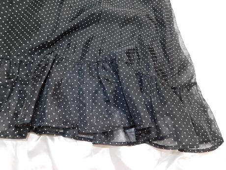 Pekne bodkovane vintage šaty, 36