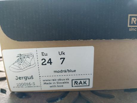 Rak tenisky č.24, rak,24