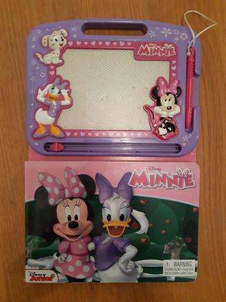 Leporelo s magnet.tabulkou minnie,