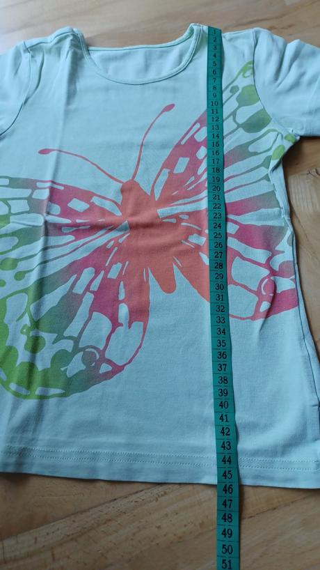 Tričko s motýľom, veľ. 116/122, 116