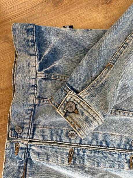 Chlapčenská frajerka riflova bunda 152/158, terranova,152